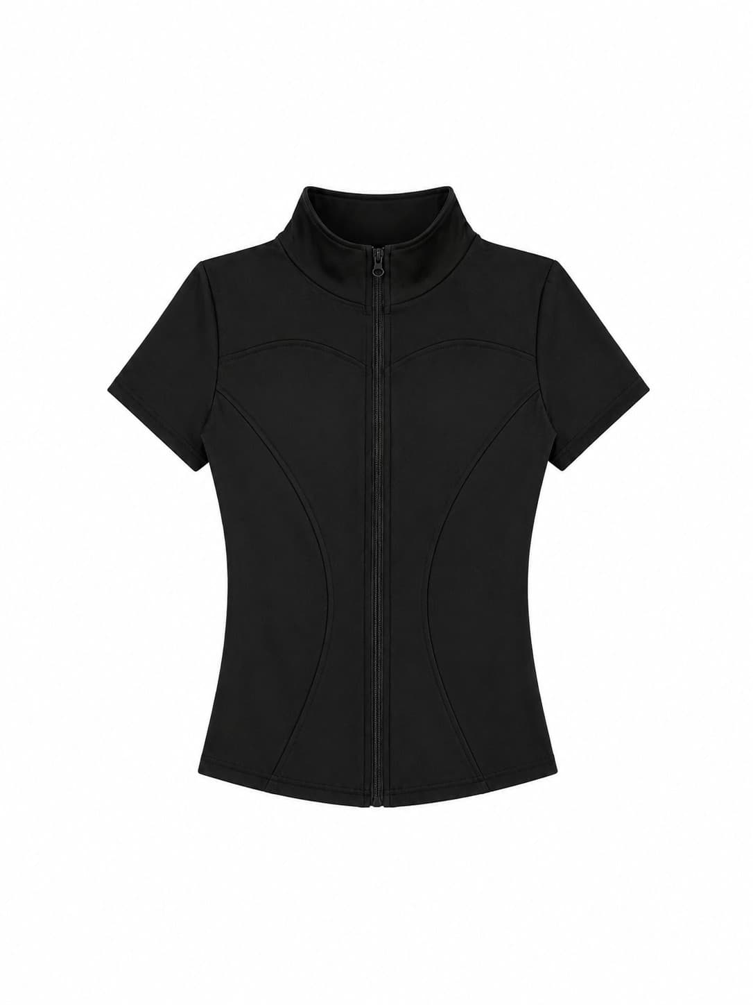 AIR ZIP-UP BLACK